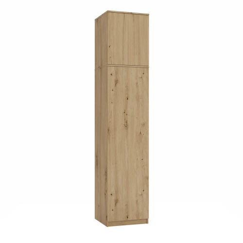 Szafa otwierana z dostawką 50 cm, dąb artisan SD-50
