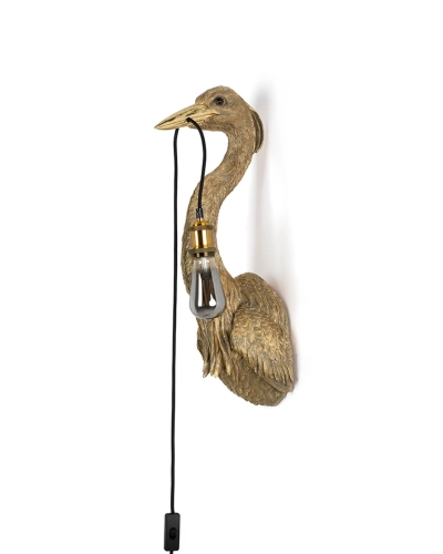 Lampa ścienna Animal Heron Kare