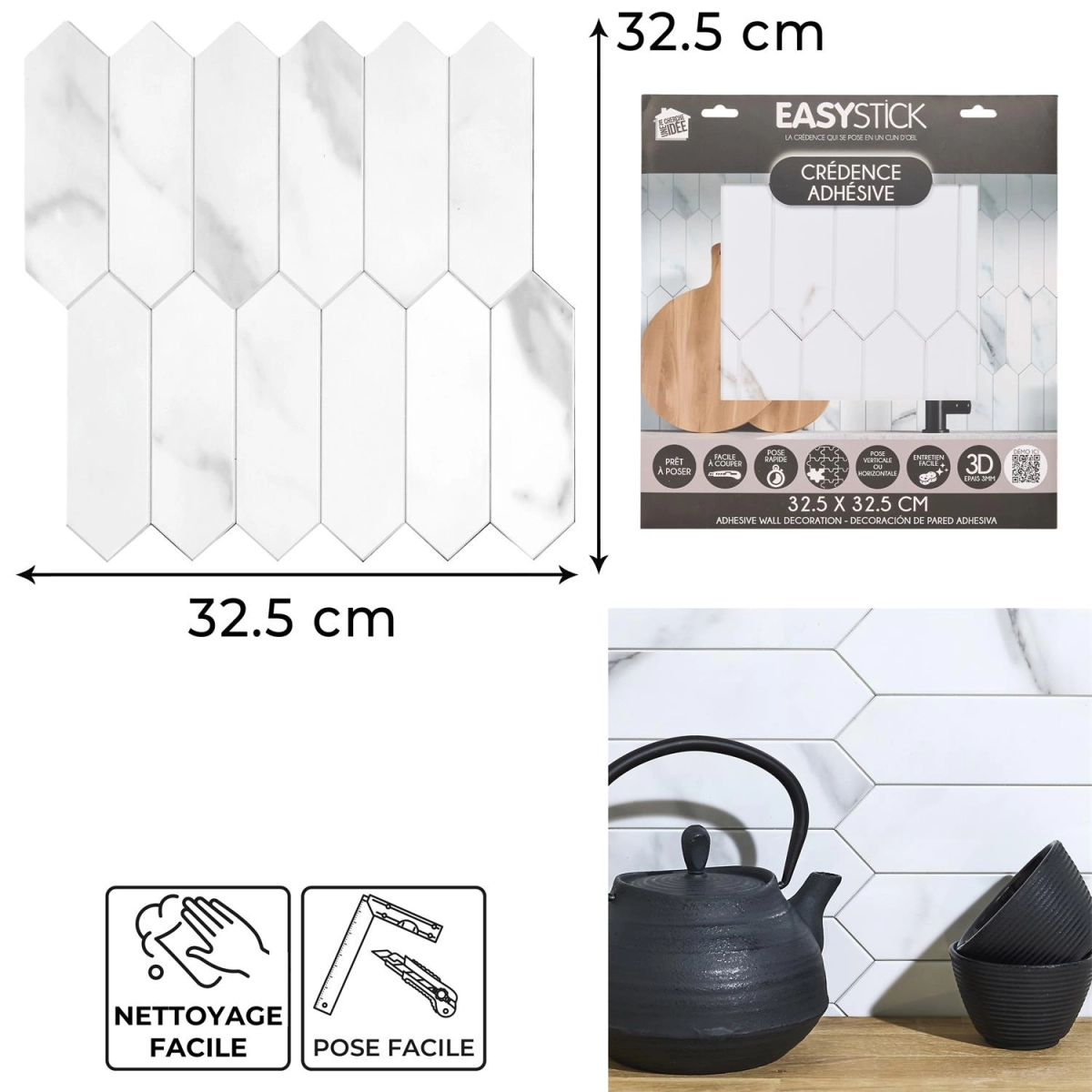 Panel winylowy samoprzylepny na ścianę