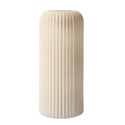 Wazon 20 cm szary prosty Terra 