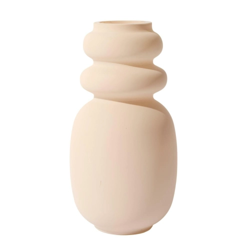 Wazon kremowy organiczny 20 cm, Terra 