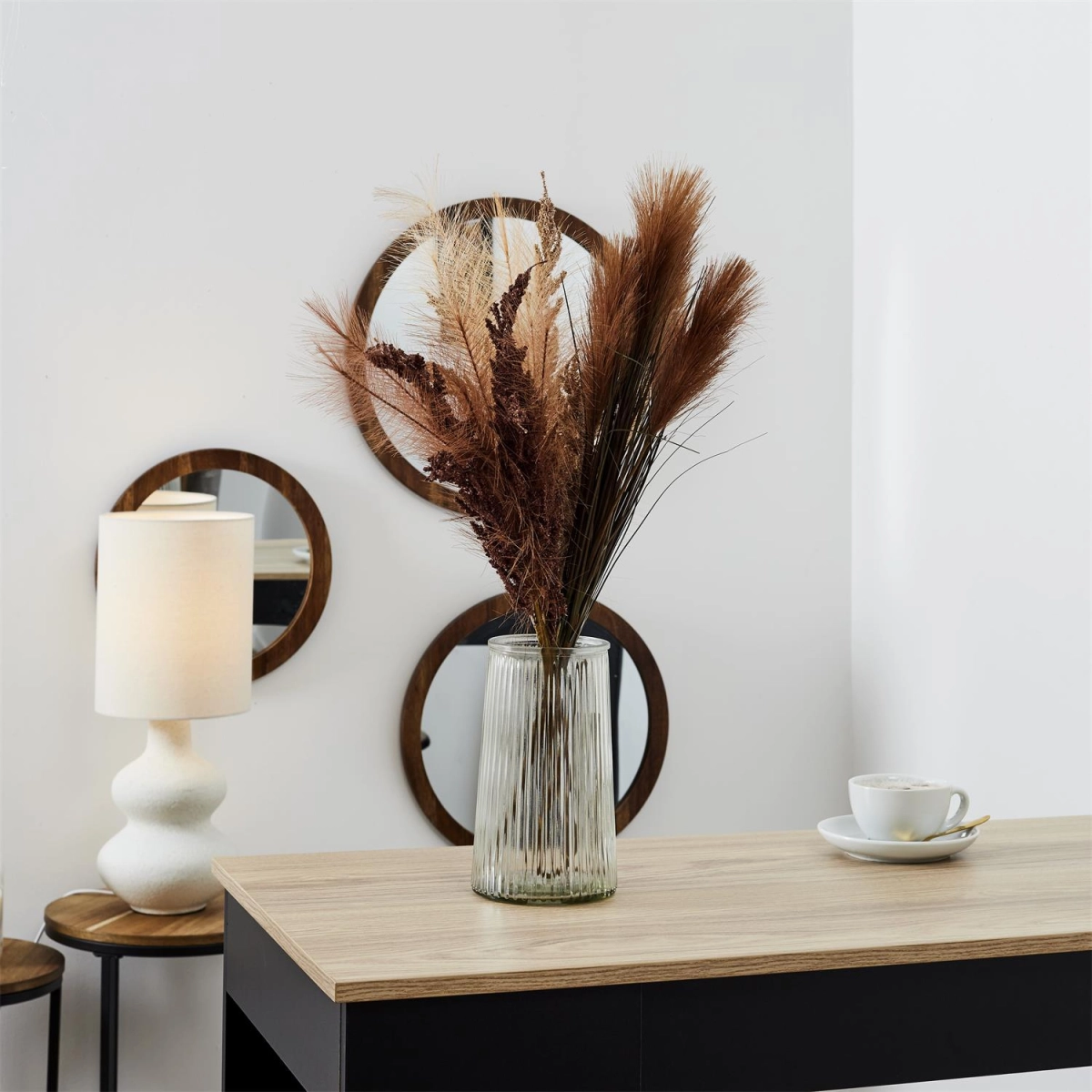 Wazon Louise 21,5cm transparentny