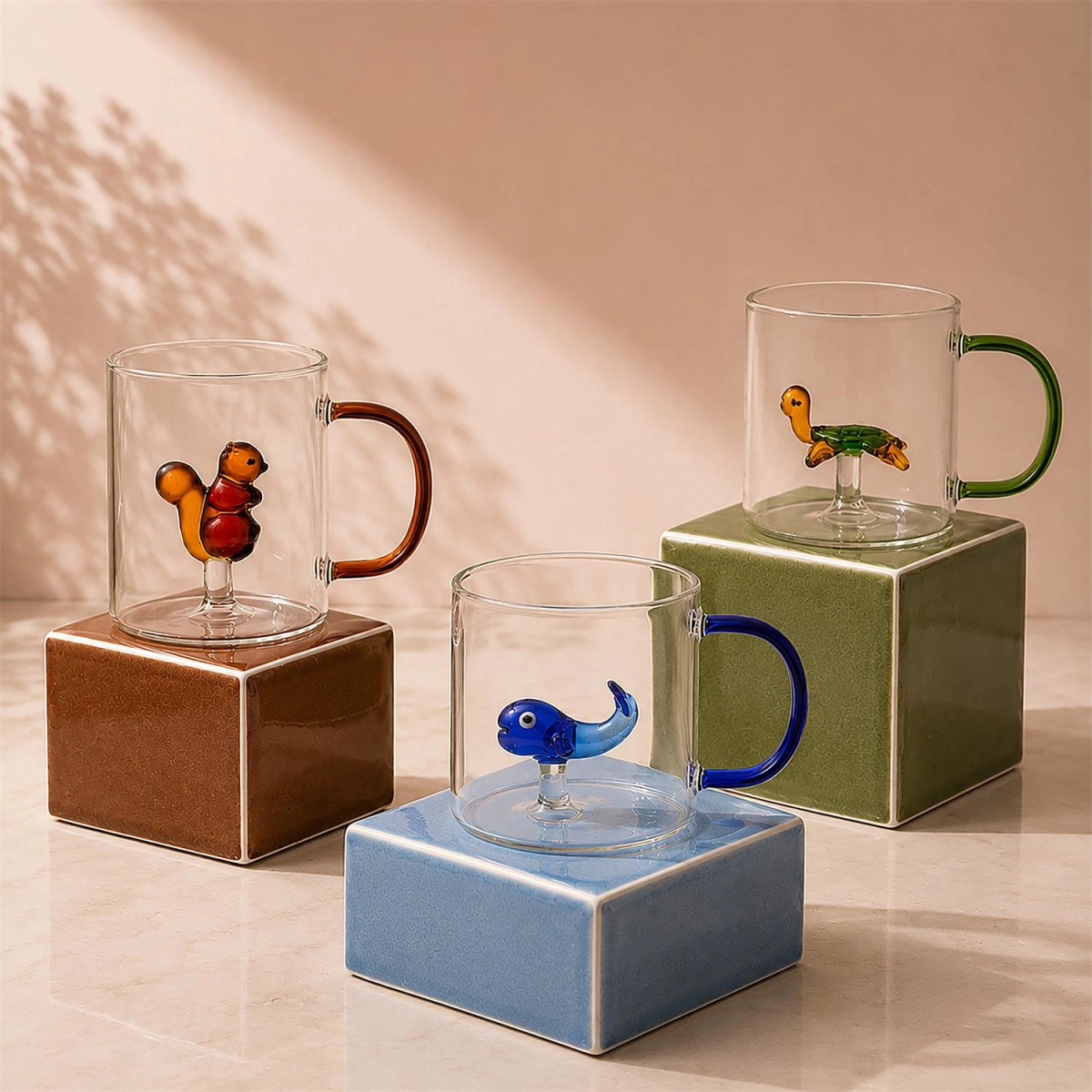 Kubek z figurką 300ml wieloryb