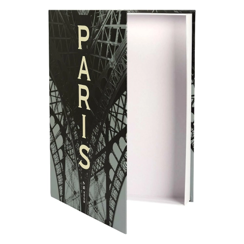 Pudełko książka Paris czarna