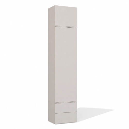  Szafa modułowa do przedpokoju 50 cm, kaszmir z szufladami Haga 1SZ2S