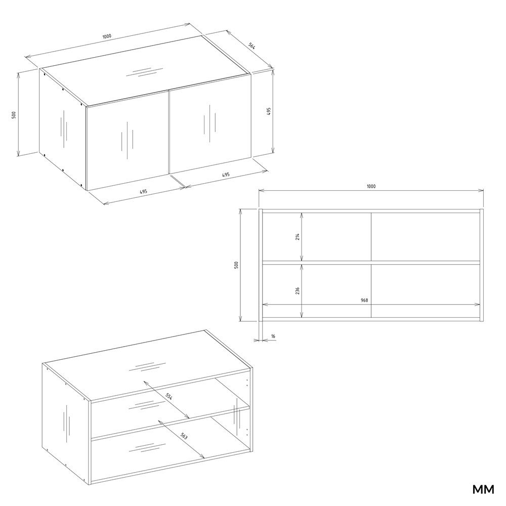 Szafa SENSO 4D z NADSTAWKĄ Wysoka KASZMIR Drzwi Czarne Uchwyty 250x200 Cm