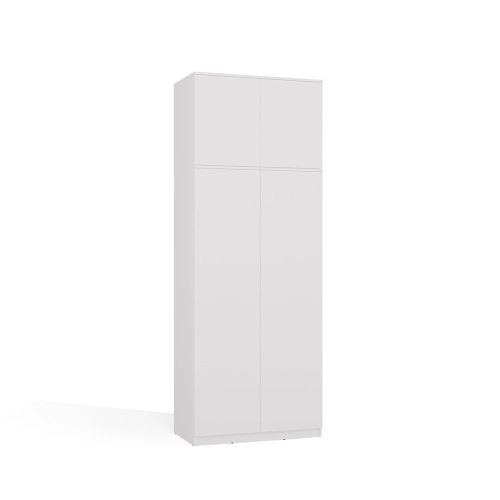  Szafa otwierana z dostawką 90 cm, biała matowa SD-90