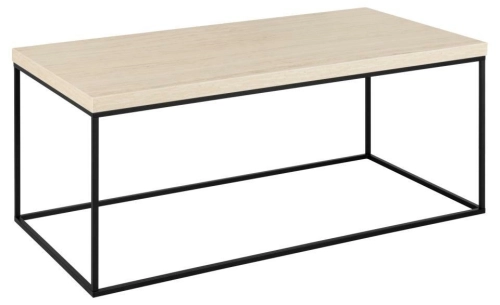 Stolik 110x55 cm, beżowy trawertyn Barossa 
