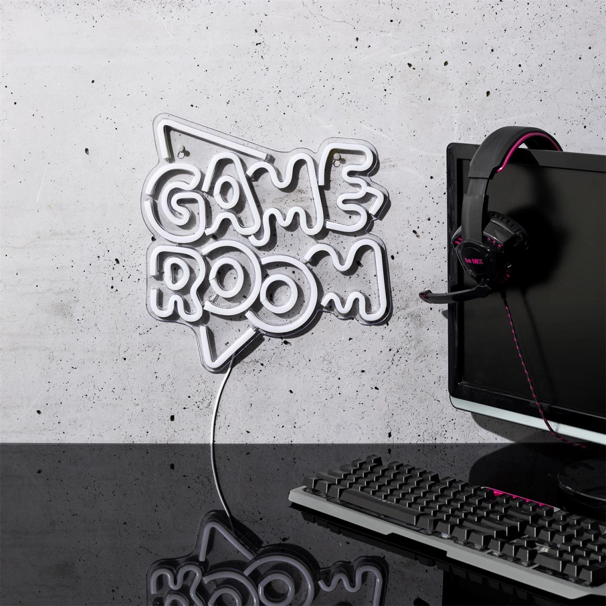 Lampka LED neon Game room