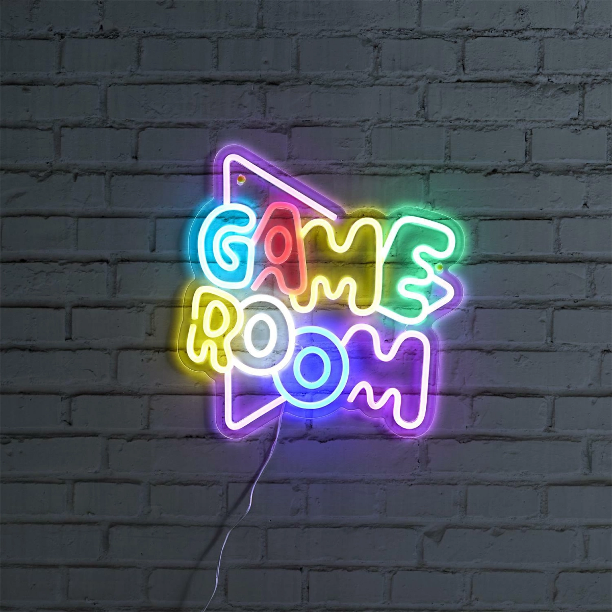 Lampka LED neon Game room