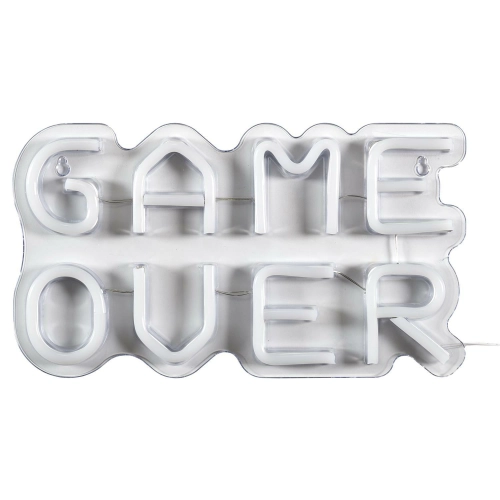 Lampka LED neon Game Over USB do pokoju gracza