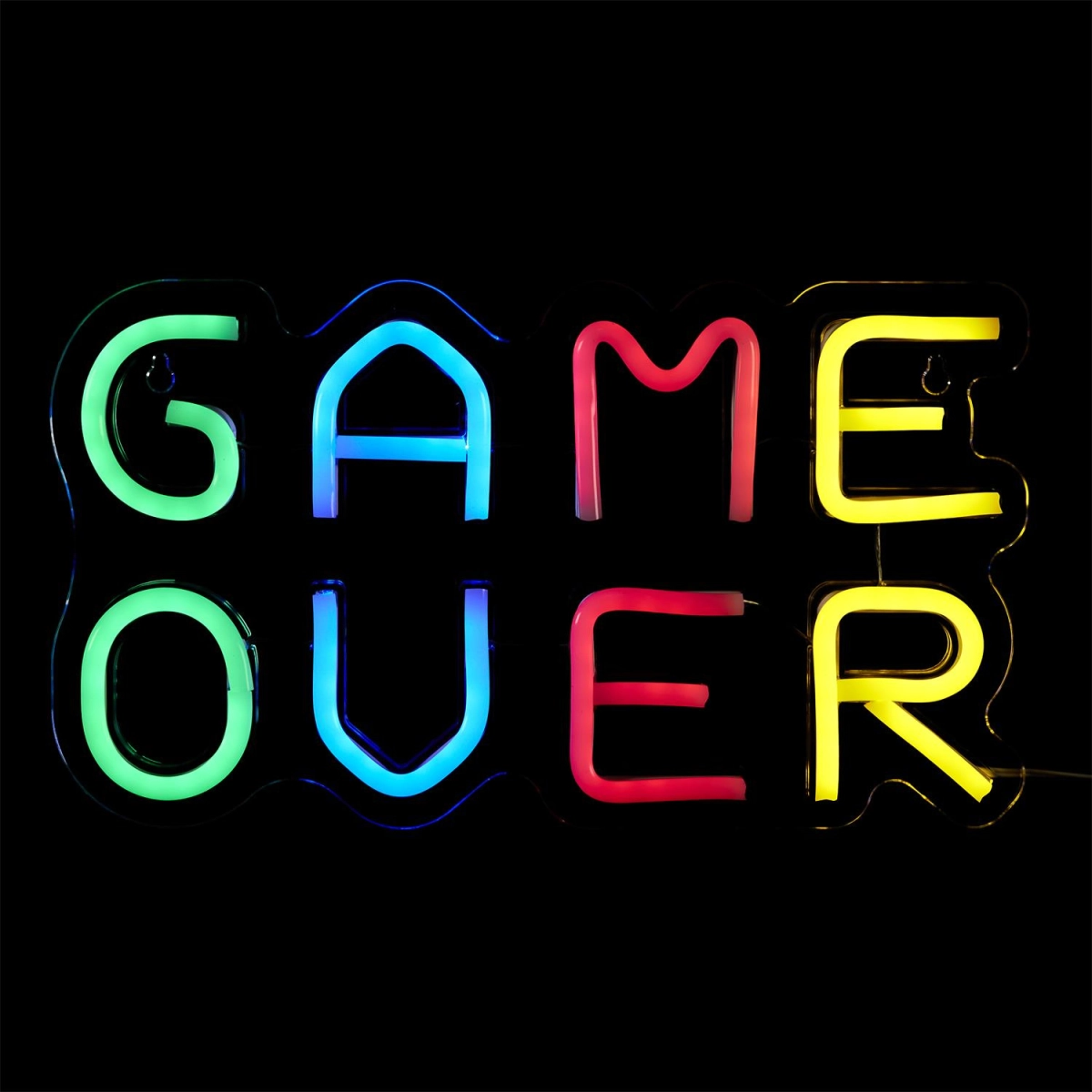 Lampka LED neon Game over