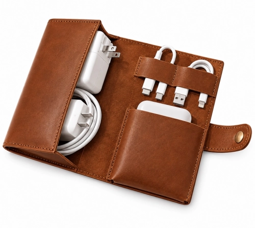Organizer na przewody brązowy Traveler SHP
