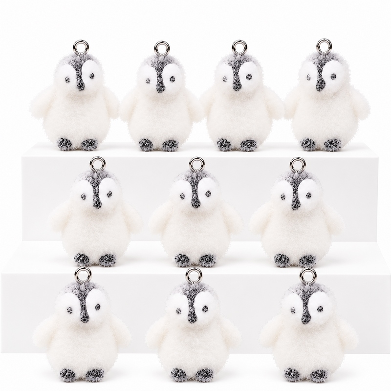 Zestaw 10 sztuk dekoracji Pingwiny SHP PENGUIN