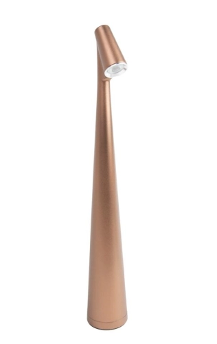 Lampka biurkowa / ogrodowa brązowa Slim SHP