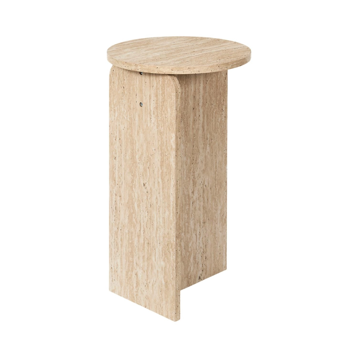 Stolik pomocniczy Stone trawertyn