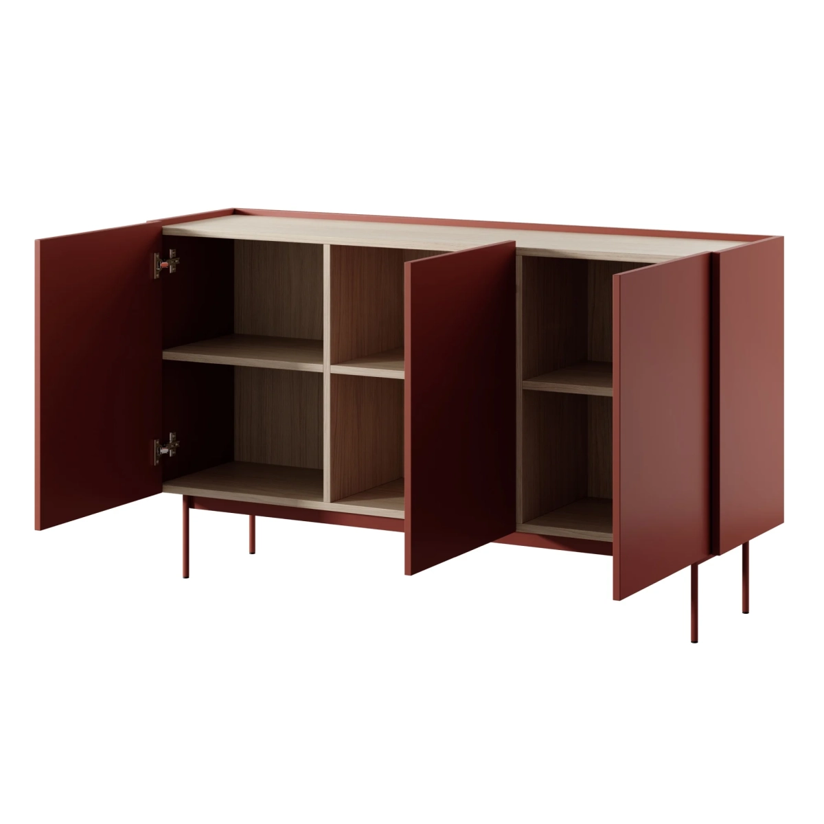 komoda-trzydrzwiowa-color-ceglasta-dab-linea (3).webp