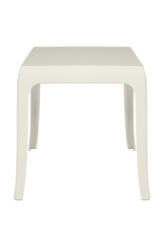 Stolik GHOST beżowy - poliwęglan