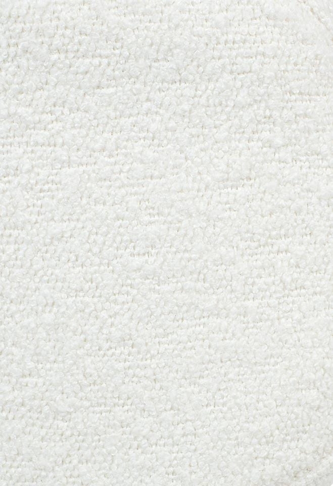 Krzesło barowe FABIOLA BOUCLE białe