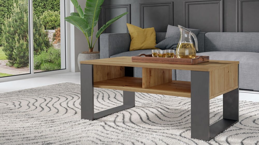 Ława Modern 2P ANTRACYT ARTISAN