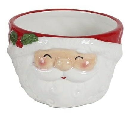 Miska z motywem świątecznym - mikołaj