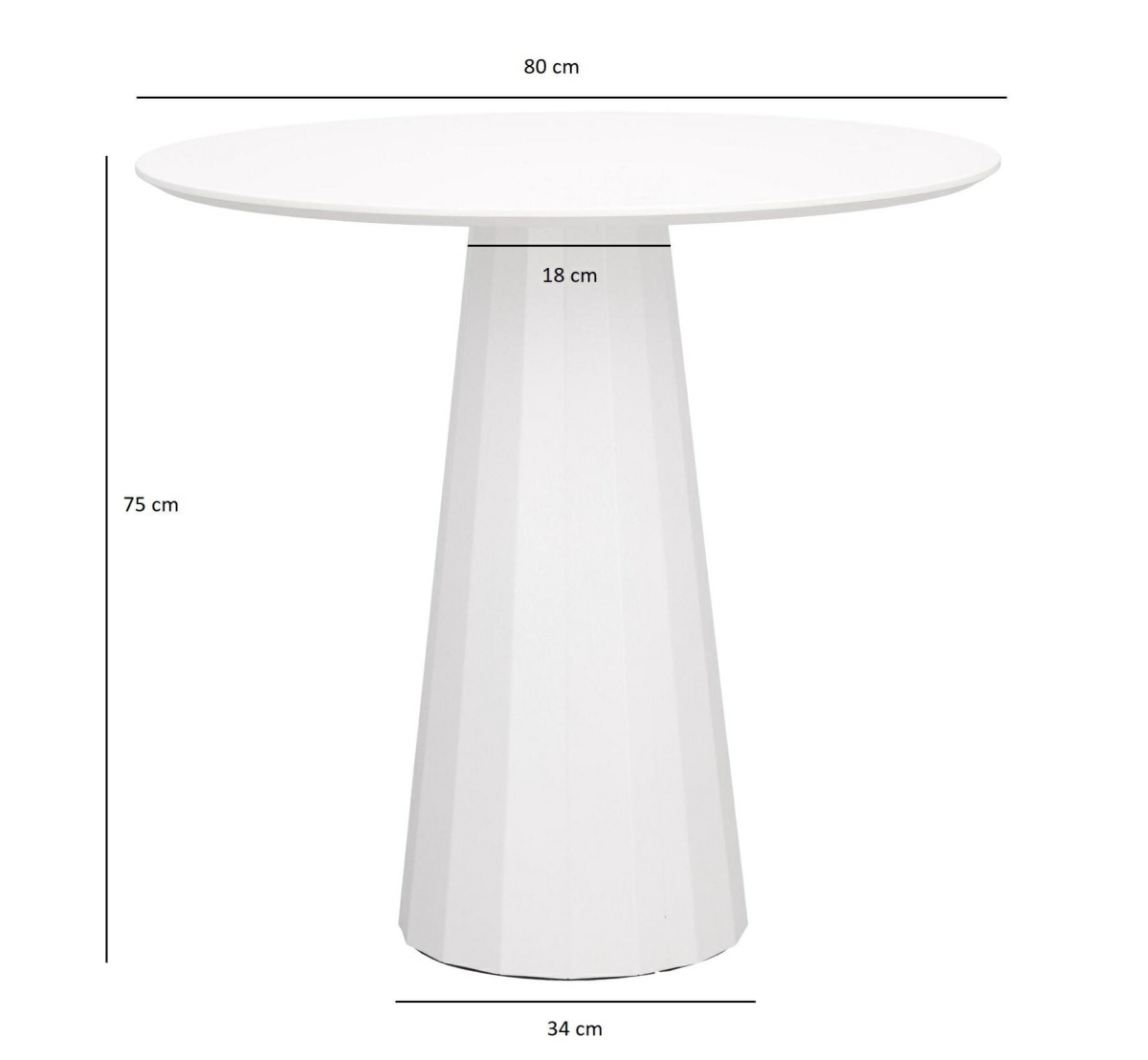 Stół Florero czarny