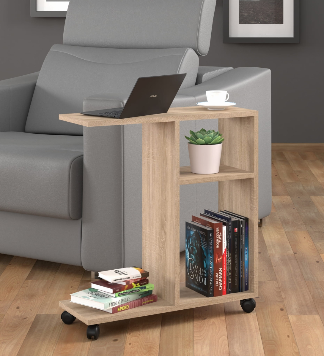 Stolik na kółkach Trasco 1 dąb sonoma