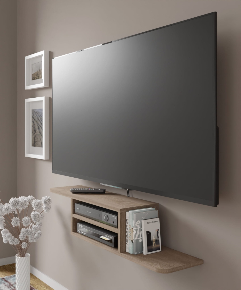 Półka pod telewizor wisząca Dedal 90 cm dąb sonoma
