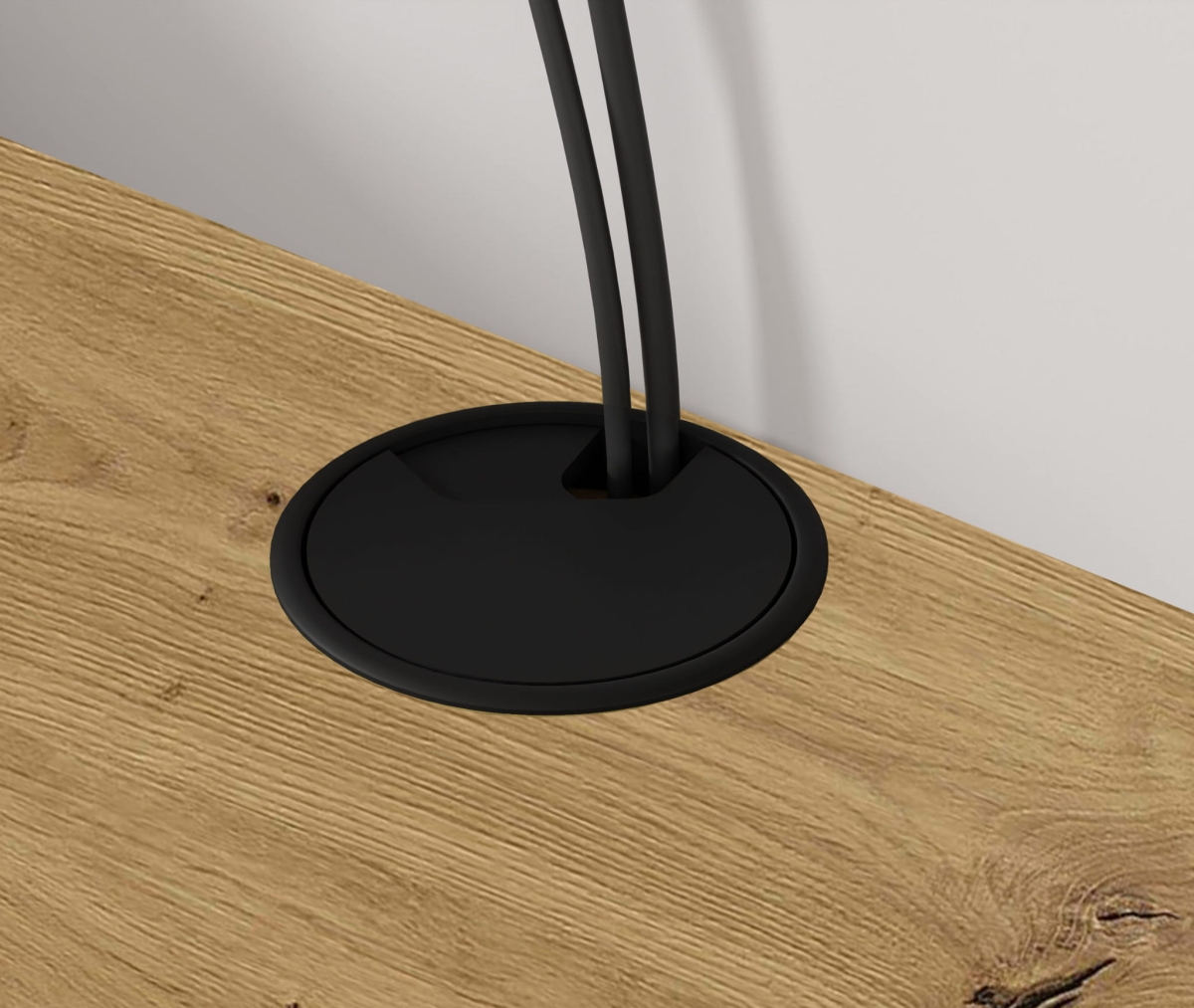 Szafka RTV wisząca Icarus 156 dąb artisan / biały mat