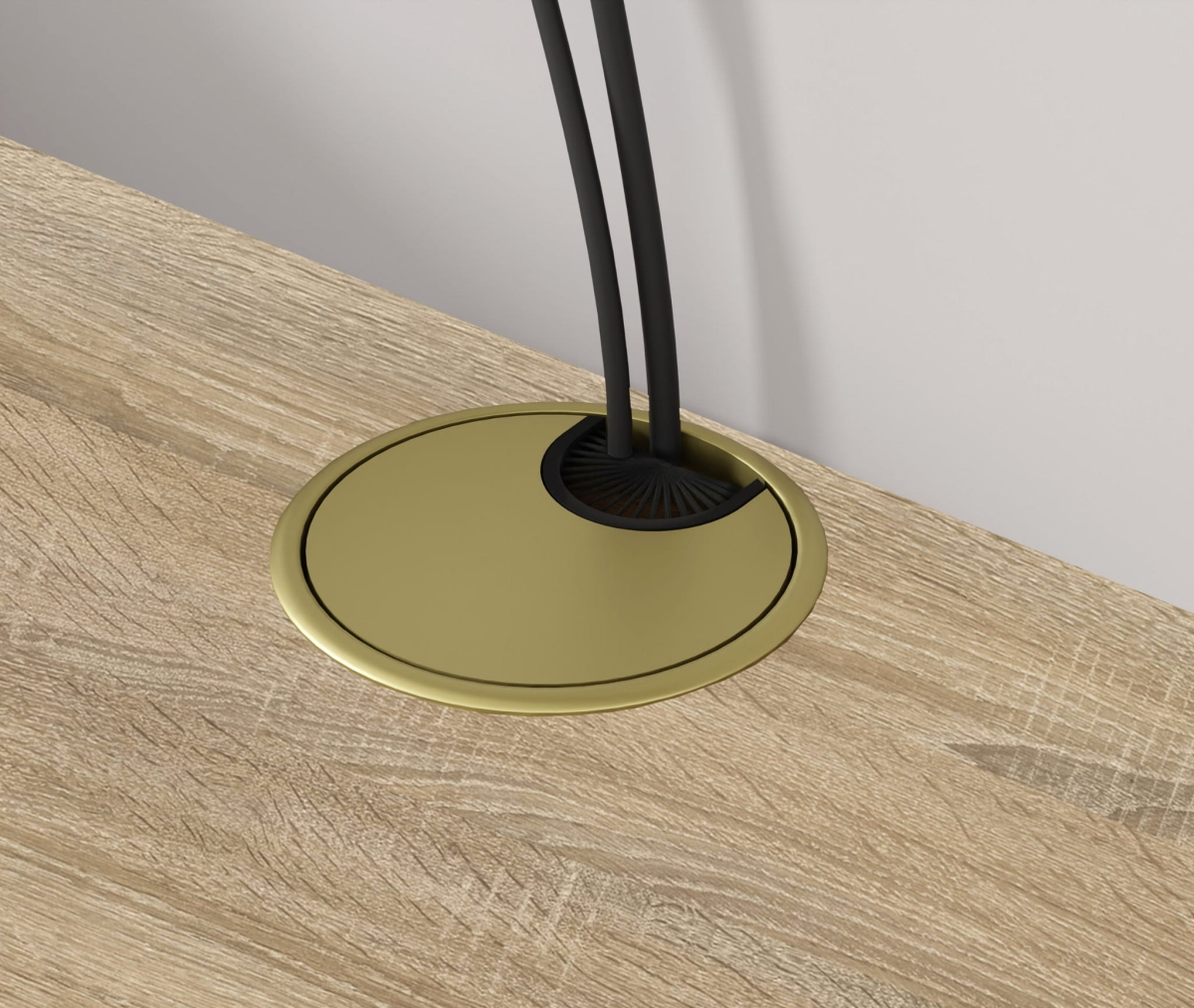 Szafka RTV wisząca Icarus 156 dąb sonoma / biały mat