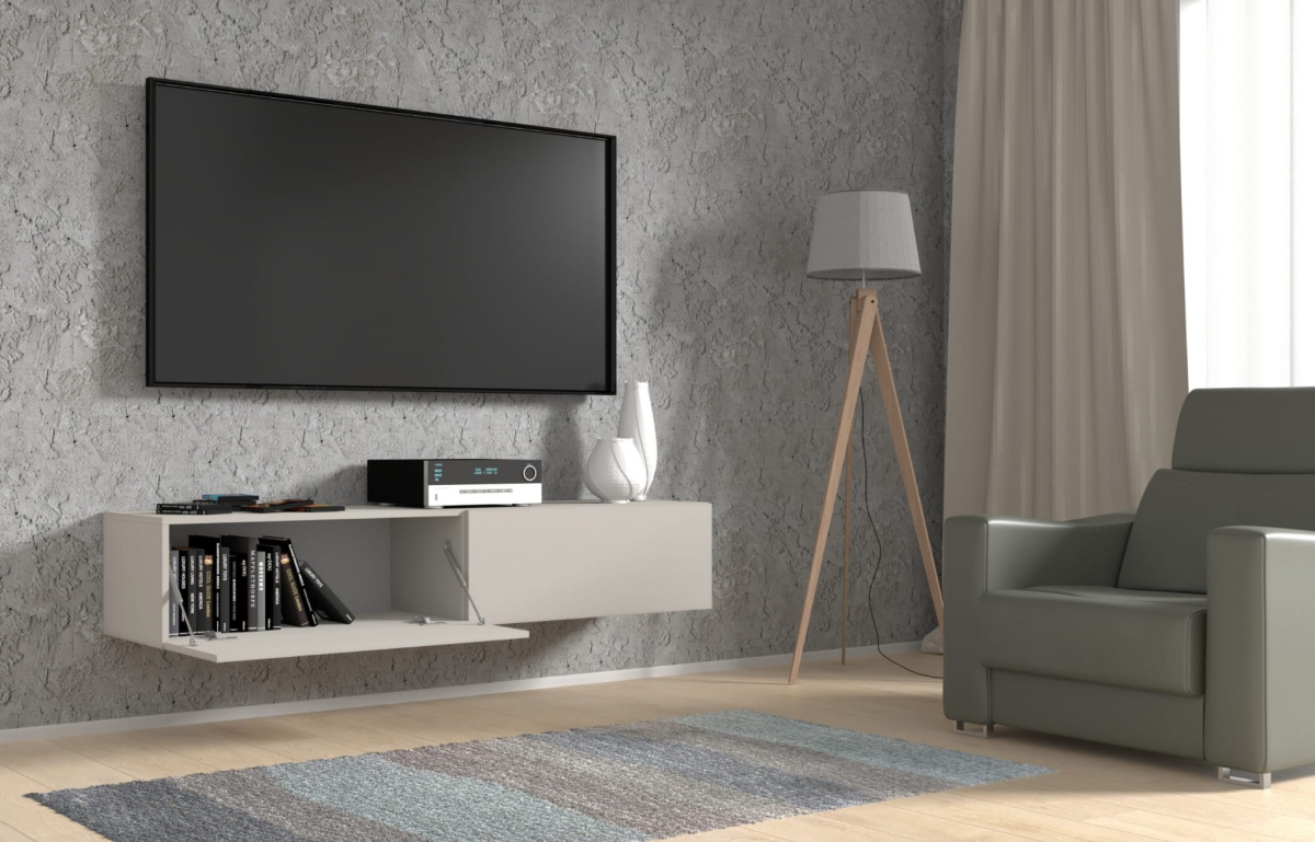 Szafka wisząca RTV Bingo 160 kaszmir