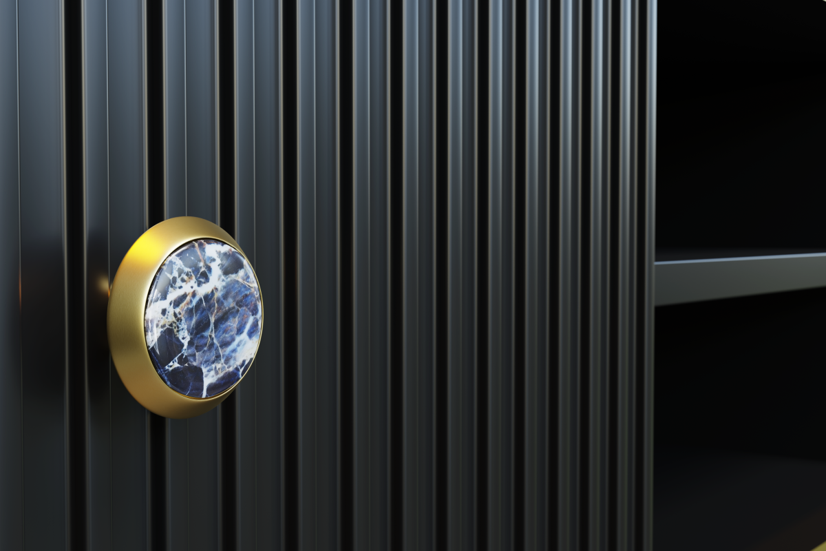 Stolik kawowy Petra 90x60 czarny mat