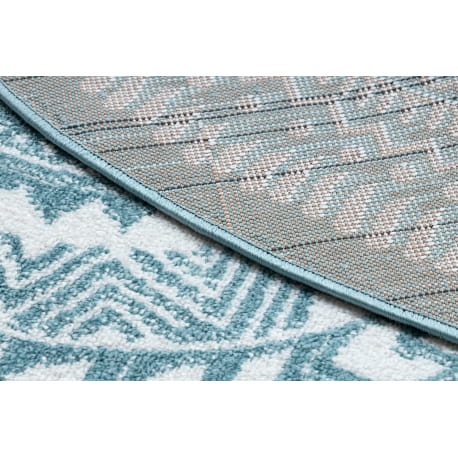 Dywan FUN Napkin serweta koło - niebieski koło 200 cm