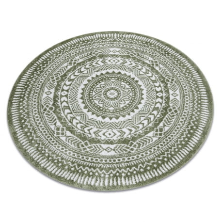 Dywan FUN Napkin serweta koło - zielony koło 200 cm