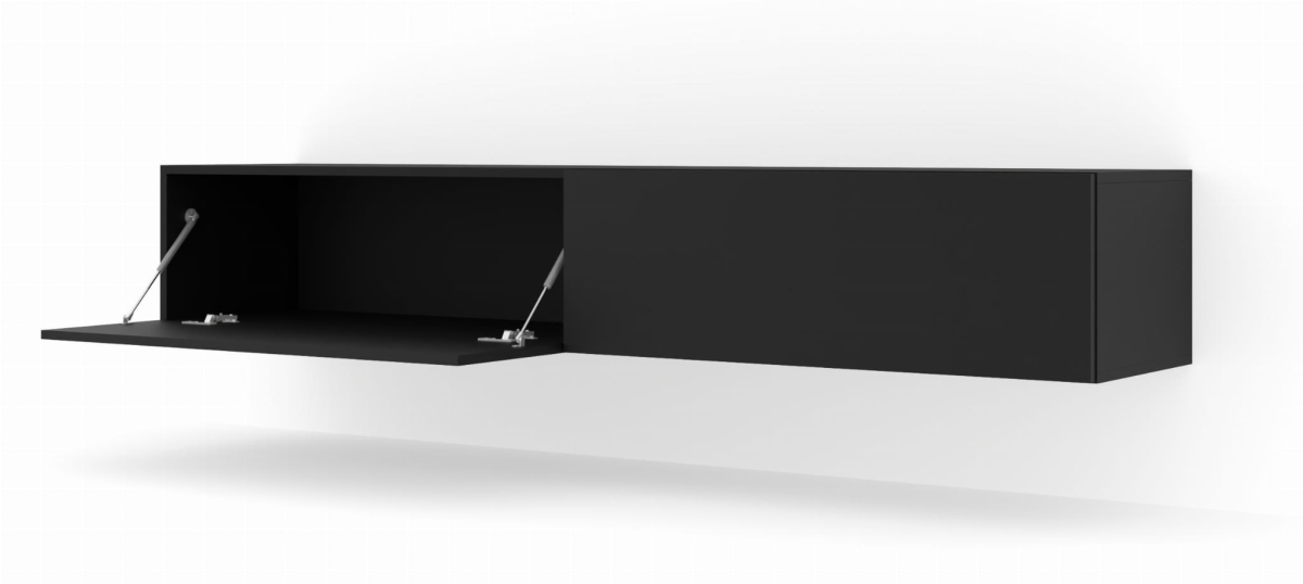 Szafka RTV Bingo 180 czarny mat