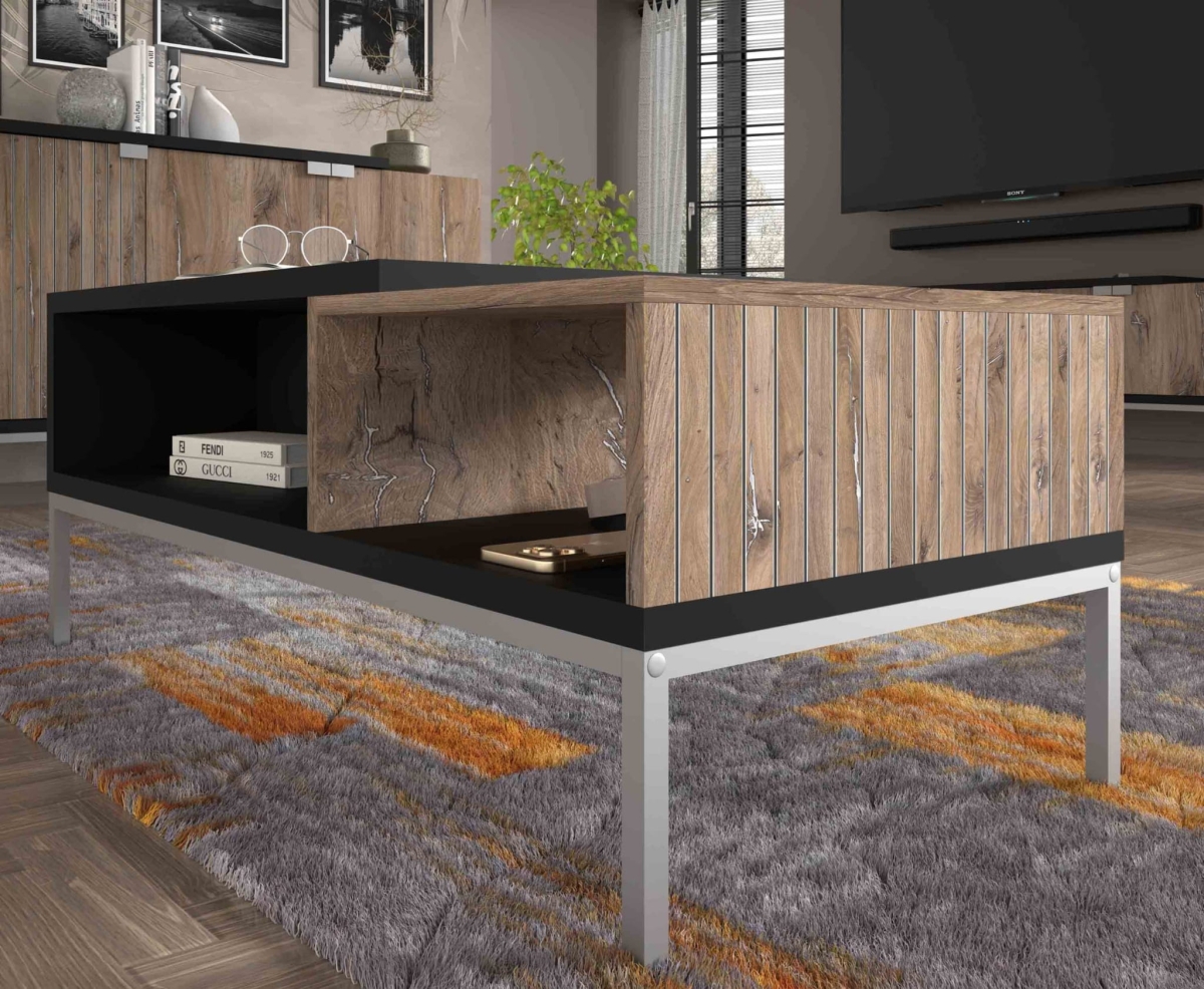 Stolik kawowy Toledo 110x55 dąb flagstaff