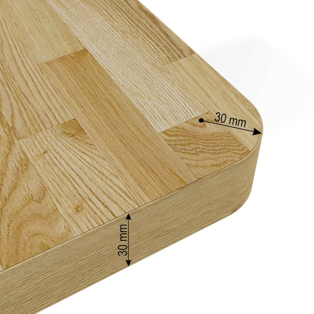 Biurko elektryczne BIMotion 2s 160x80 cm czarny/dąb naturalny