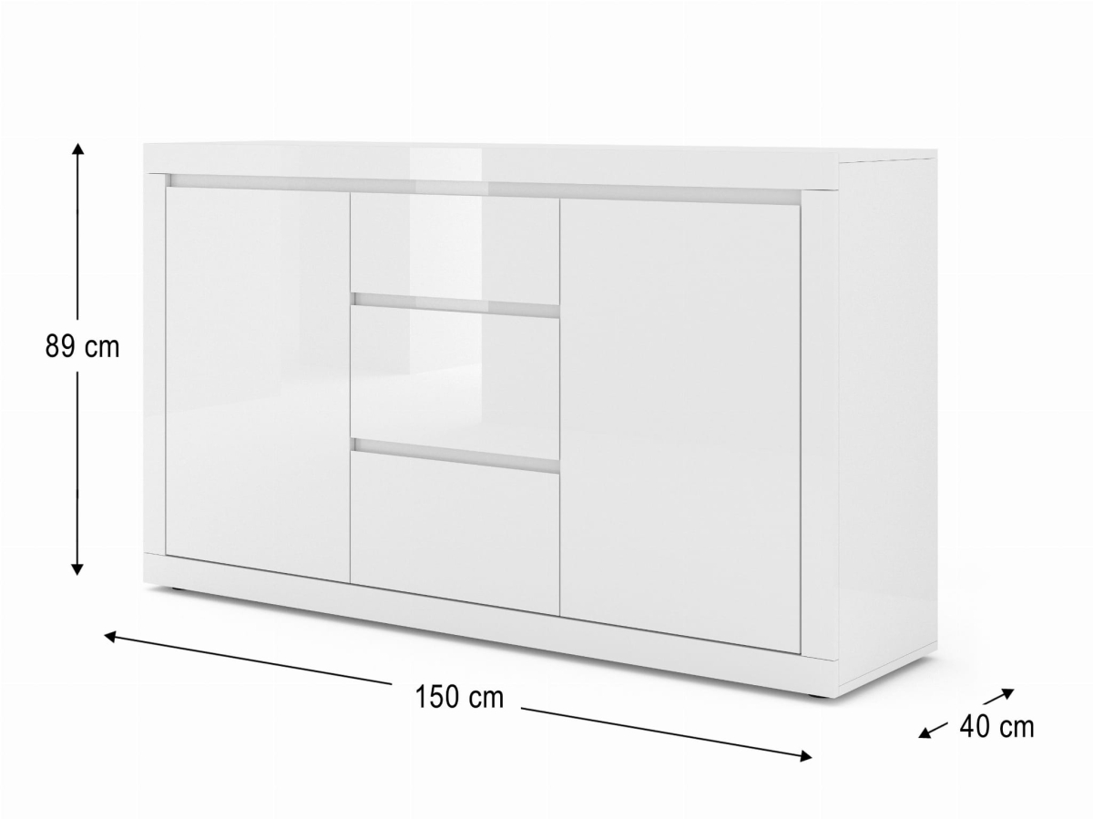 Komoda Bello Bianco 3