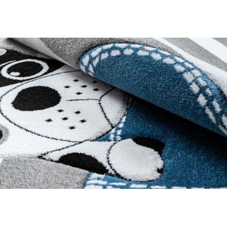 Dywan PETIT BULLDOG PIES szary 180x270 cm