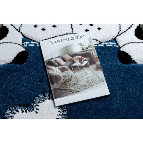 Dywan PETIT BULLDOG PIES szary 140x190 cm