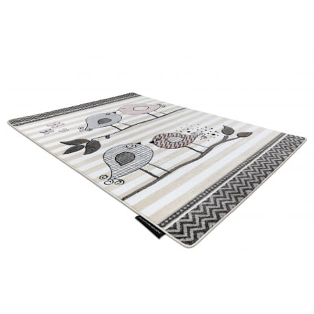 Dywan PETIT BIRDS PTASZKI krem 120x170 cm