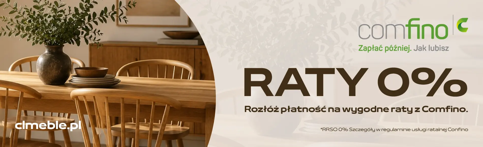 Raty 0% clmeble.pl