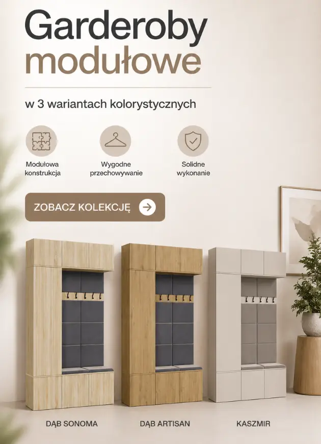 Garderoby modułowe clmeble.pl